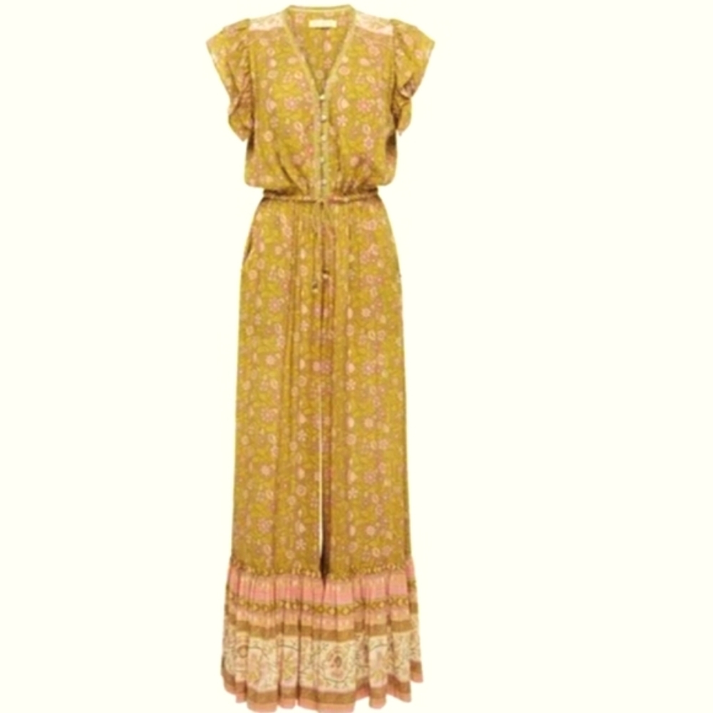 Spell & the Gypsy Collective - Dahlia Jumpsuit S Bronze, fits up to M